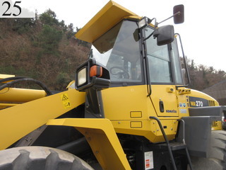 中古建設機械 中古 コマツ KOMATSU ホイール・ローダ １．０立米以上 WA270-6