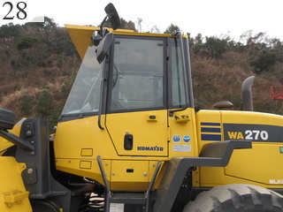 中古建設機械 中古 コマツ KOMATSU ホイール・ローダ １．０立米以上 WA270-6