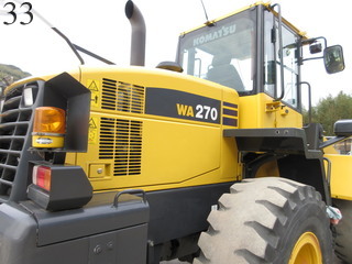 中古建設機械 中古 コマツ KOMATSU ホイール・ローダ １．０立米以上 WA270-6