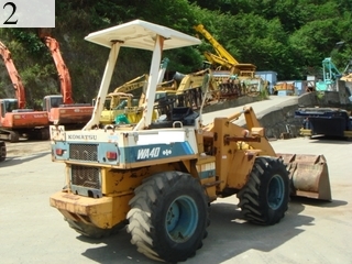 Used Construction Machine Used KOMATSU KOMATSU Wheel Loader smaller than 1.0m3 WA40-1