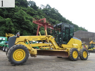 中古建設機械 中古 コマツ KOMATSU モーターグレーダー アーティキュレート式 GD405A-3