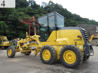 中古建設機械 中古 コマツ KOMATSU モーターグレーダー アーティキュレート式 GD405A-3