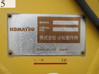 中古建設機械 中古 コマツ KOMATSU モーターグレーダー アーティキュレート式 GD405A-3