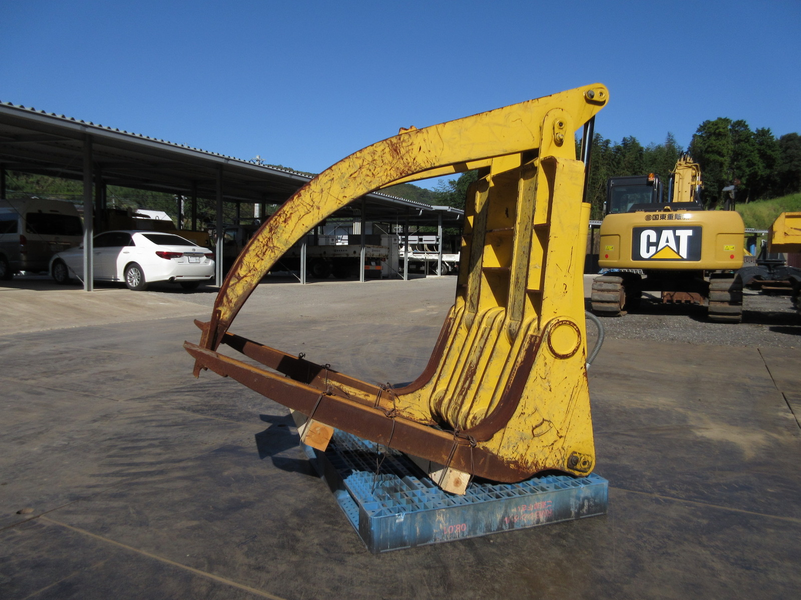 中古建設機械 中古 コマツ KOMATSU 林業機械 ホイールログローダー SF107P