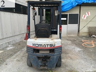 中古建設機械 中古 コマツ KOMATSU フォークリフト ガソリンエンジン FG14D-15