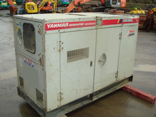 中古建設機械 中古 ヤンマーディーゼル YANMAR 発電機  AG40-2