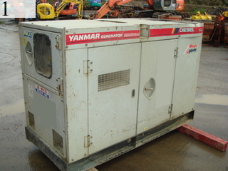 中古建設機械 中古 ヤンマーディーゼル YANMAR 発電機  AG40-2