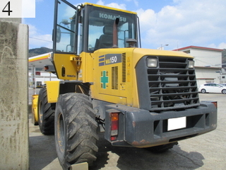 中古建設機械 中古 コマツ KOMATSU ホイール・ローダ １．０立米以上 WA150-5