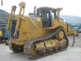 中古建設機械 中古 キャタピラージャパン CATERPILLAR JAPAN ブルドーザ  D8T