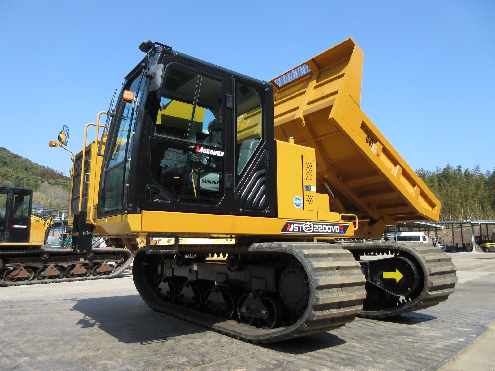 Used Construction Machine Used MOROOKA MOROOKA Crawler carrier Crawler Dump Rotating MST-2200VDR