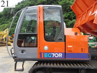 中古建設機械 中古 日立建機 HITACHI クローラ・キャリア クルクルキャリア・全旋回キャリアダンプ EG70R