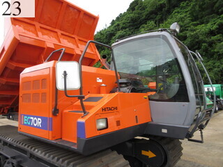 中古建設機械 中古 日立建機 HITACHI クローラ・キャリア クルクルキャリア・全旋回キャリアダンプ EG70R