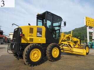 中古建設機械 中古 コマツ KOMATSU モーターグレーダー アーティキュレート式 GD405A-3E0