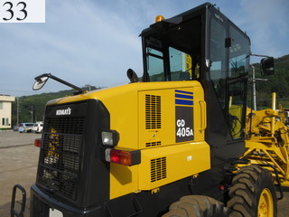 中古建設機械 中古 コマツ KOMATSU モーターグレーダー アーティキュレート式 GD405A-3E0