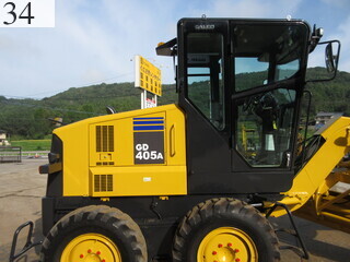 中古建設機械 中古 コマツ KOMATSU モーターグレーダー アーティキュレート式 GD405A-3E0