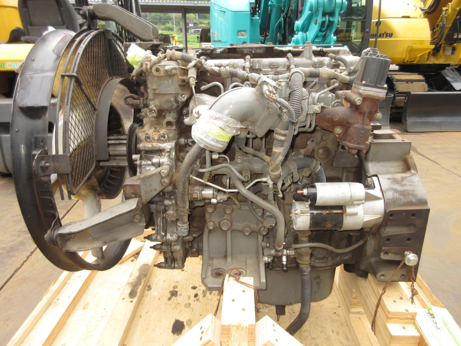 Used Construction Machine Used HITACHI HITACHI Engine Diesel engine AJ-4JJ1XYSA-03