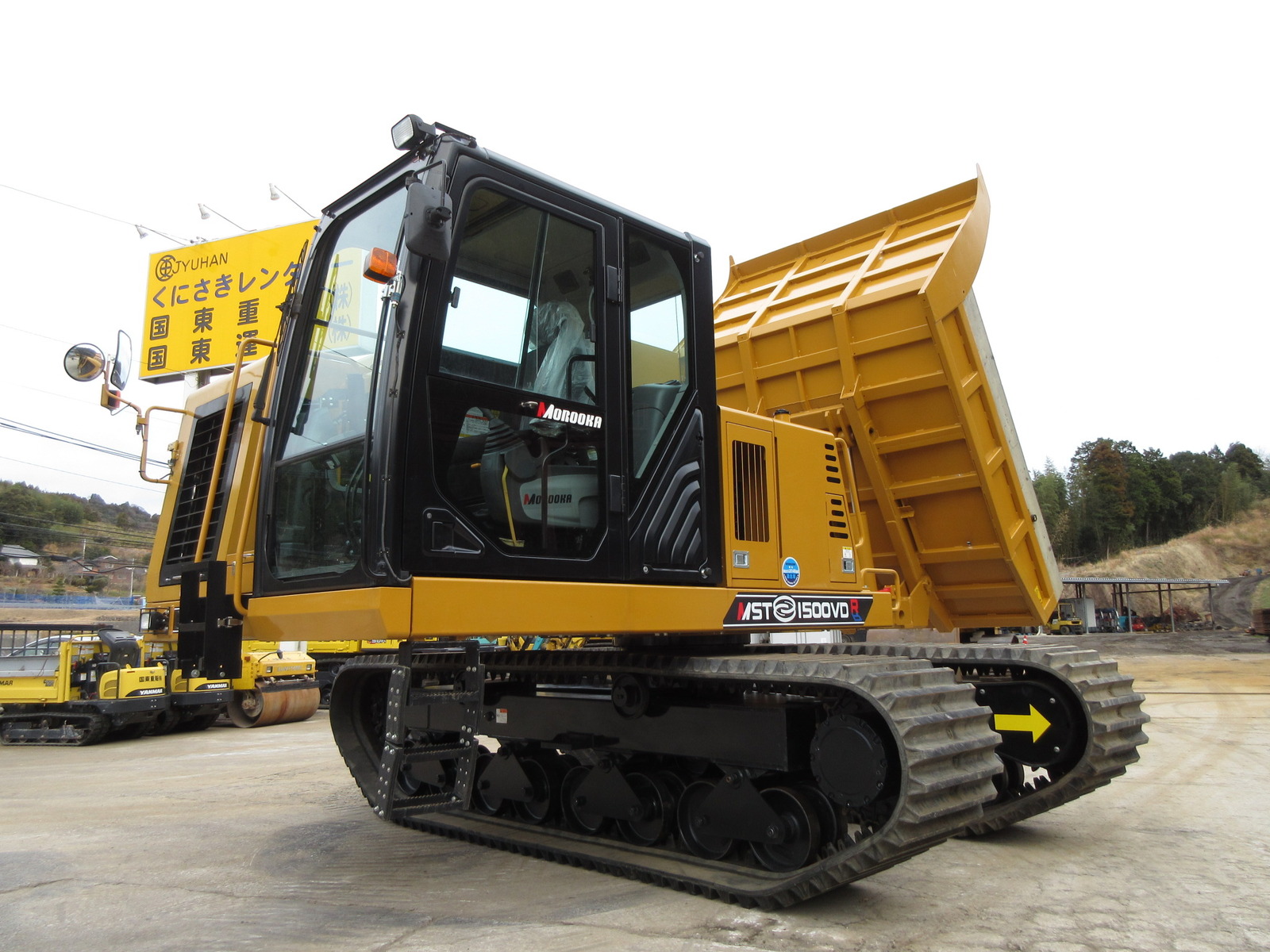 Used Construction Machine Used MOROOKA MOROOKA Crawler carrier Crawler Dump Rotating MST-1500VDR