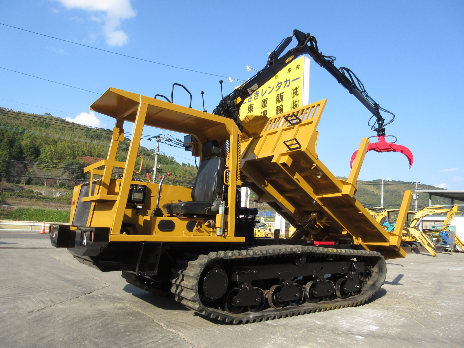 Used Construction Machine Used MOROOKA MOROOKA Forestry excavators Forwarder MST-650VDL