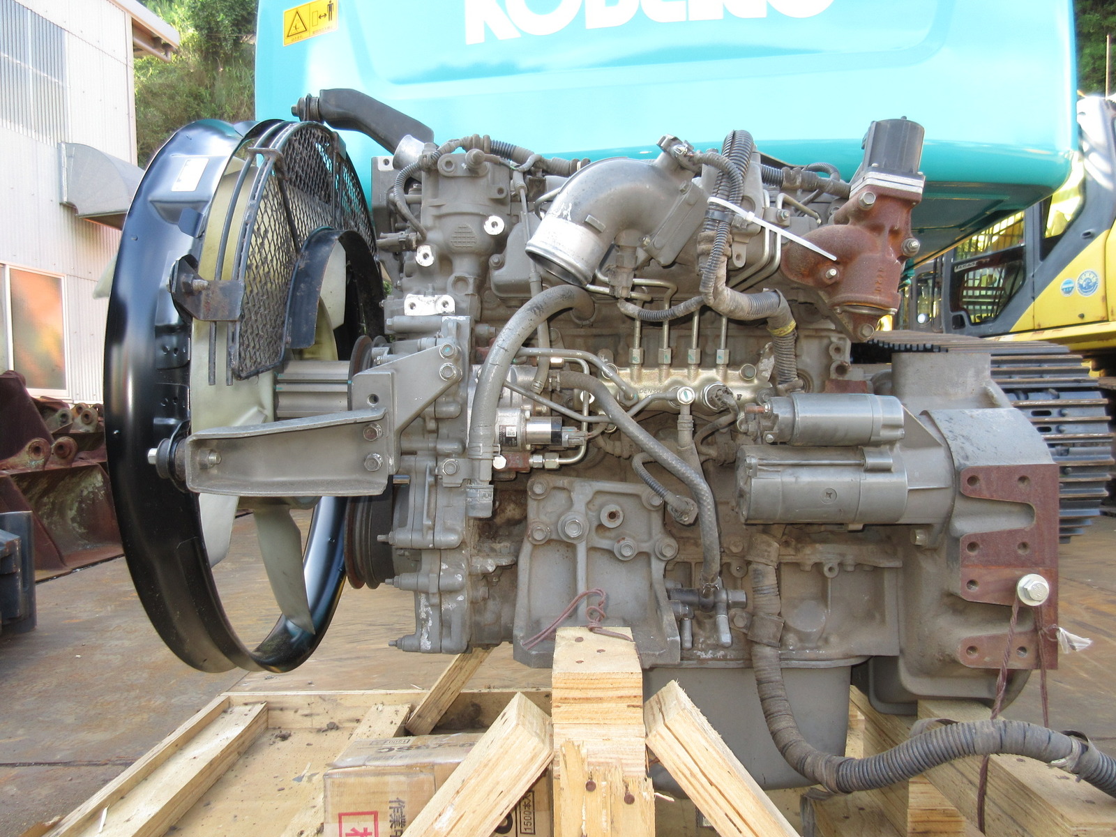 Used Construction Machine Used ISUZU MOTORS ISUZU MOTORS Engine Diesel engine AJ-4JJ1XYSA-03