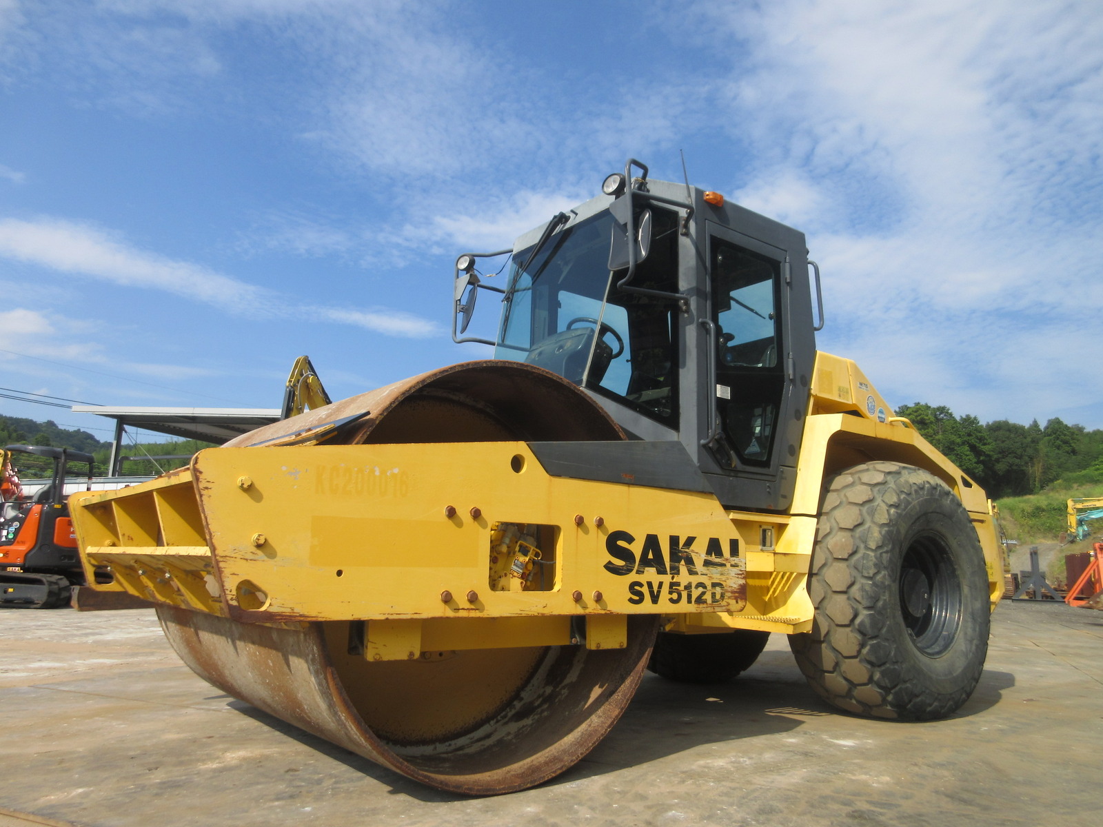 Used Construction Machine Used SAKAI SAKAI Roller Vibration rollers for earthwork SV512D-1