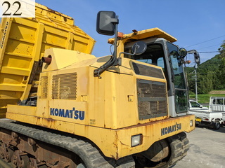 中古建設機械 中古 コマツ KOMATSU クローラ・キャリア クルクルキャリア・全旋回キャリアダンプ CD110R-2