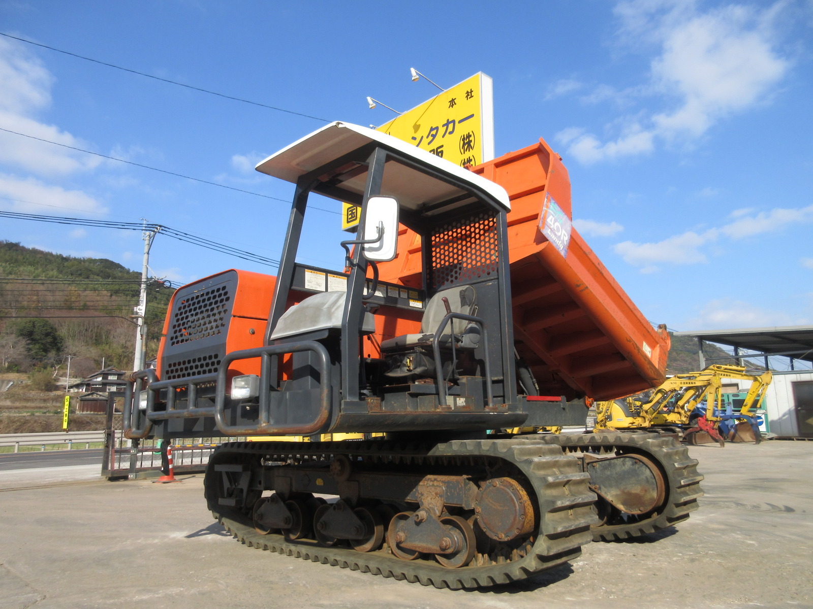 中古建設機械 中古 日立建機 HITACHI クローラ・キャリア クルクルキャリア・全旋回キャリアダンプ EG40R-C