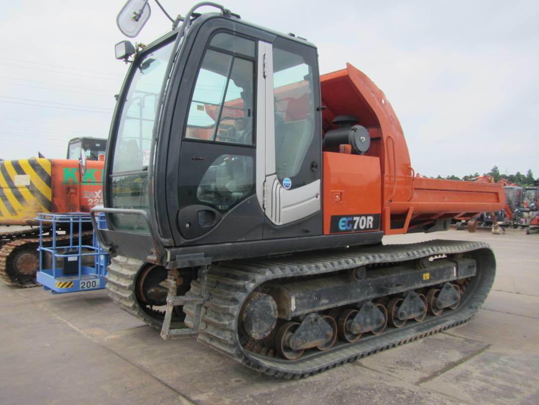 中古建設機械 中古 日立建機 HITACHI クローラ・キャリア クルクルキャリア・全旋回キャリアダンプ EG70R-3