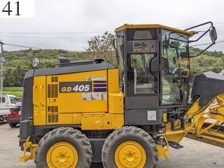 中古建設機械 中古 コマツ KOMATSU モーターグレーダー アーティキュレート式 GD405-7